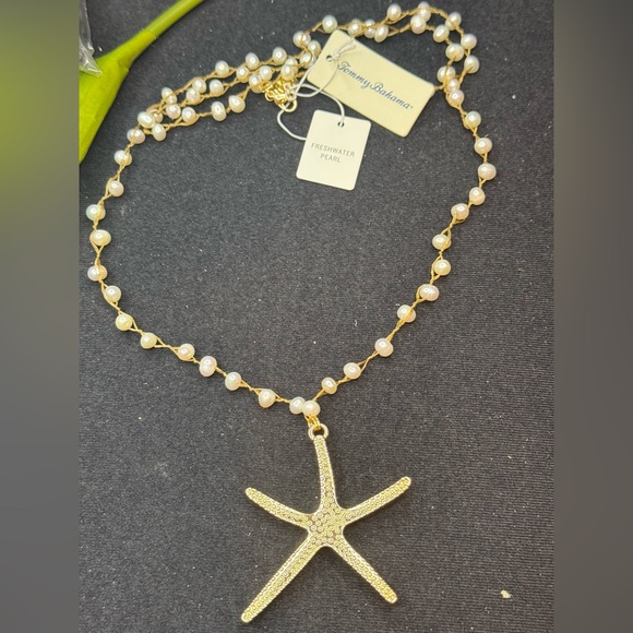 Tommy Bahama Island Essence Starfish Treasure Pendant Necklace Silver Tone - Picture 8 of 9